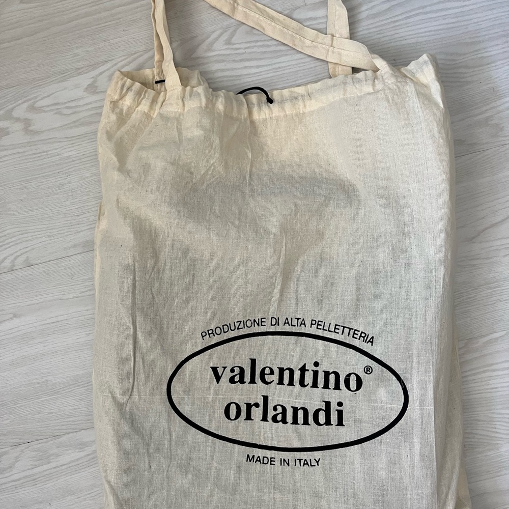 Authentic Leather Valentino Orlandi Black Bag with Dust bag - Picture 7 of 7